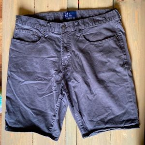 Mens shorts, Gap, 33 Slim fit, Black.